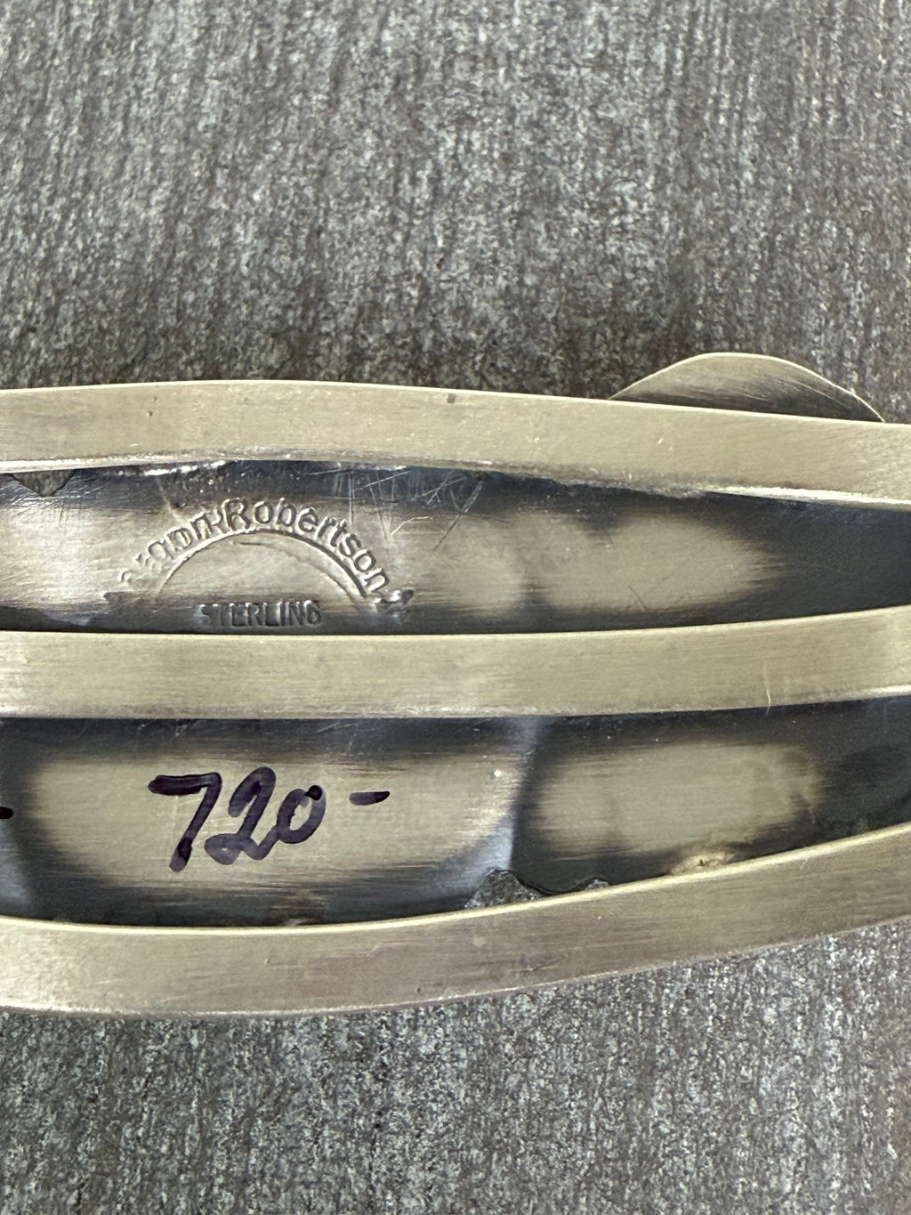 Aaron Robertson Cripple Creek Turquoise Cuff