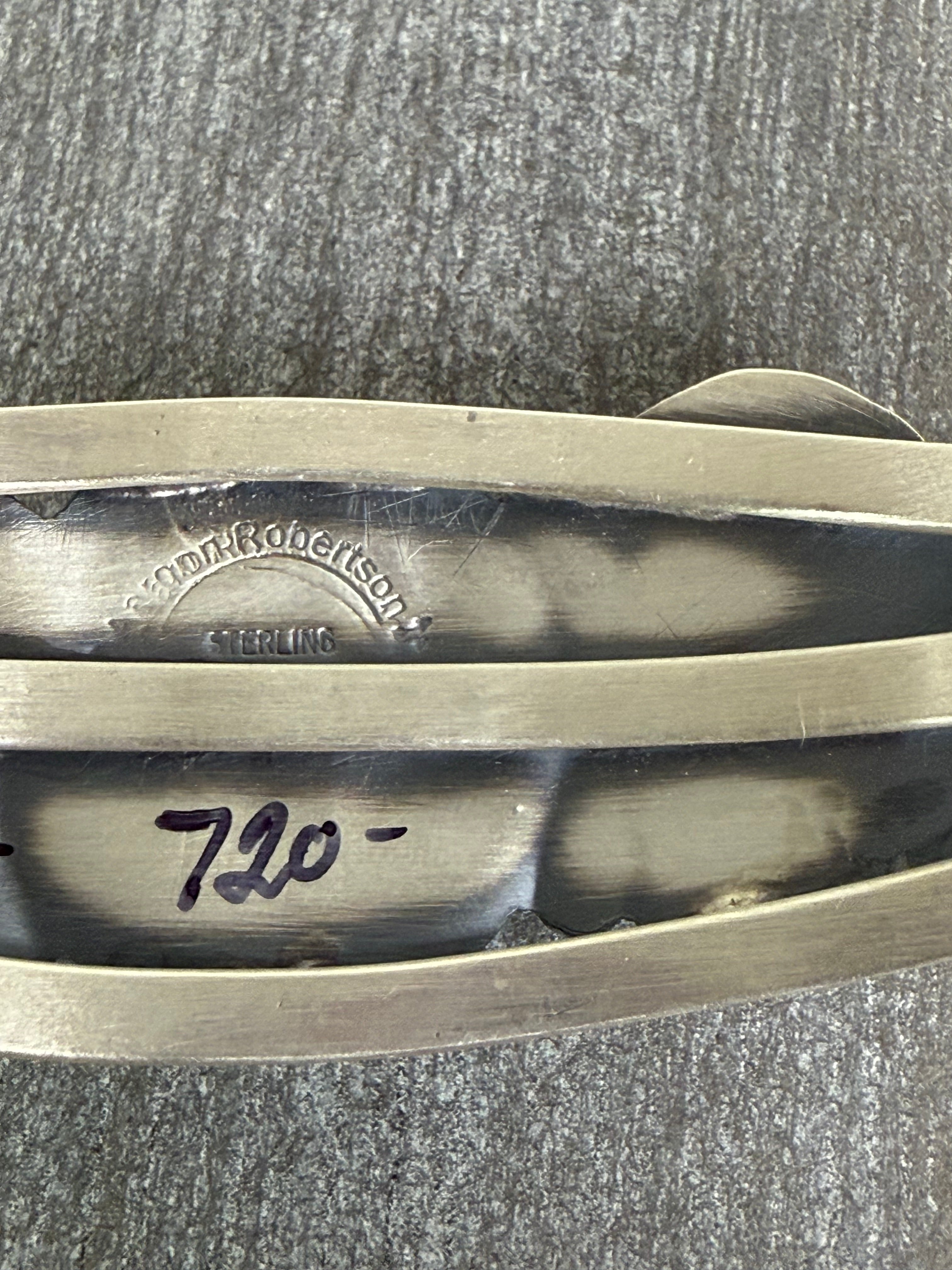 Aaron Robertson Cripple Creek Turquoise Cuff