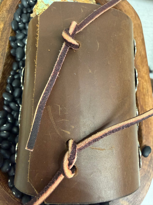 Arnold Blackgoat Leather Bow Guard