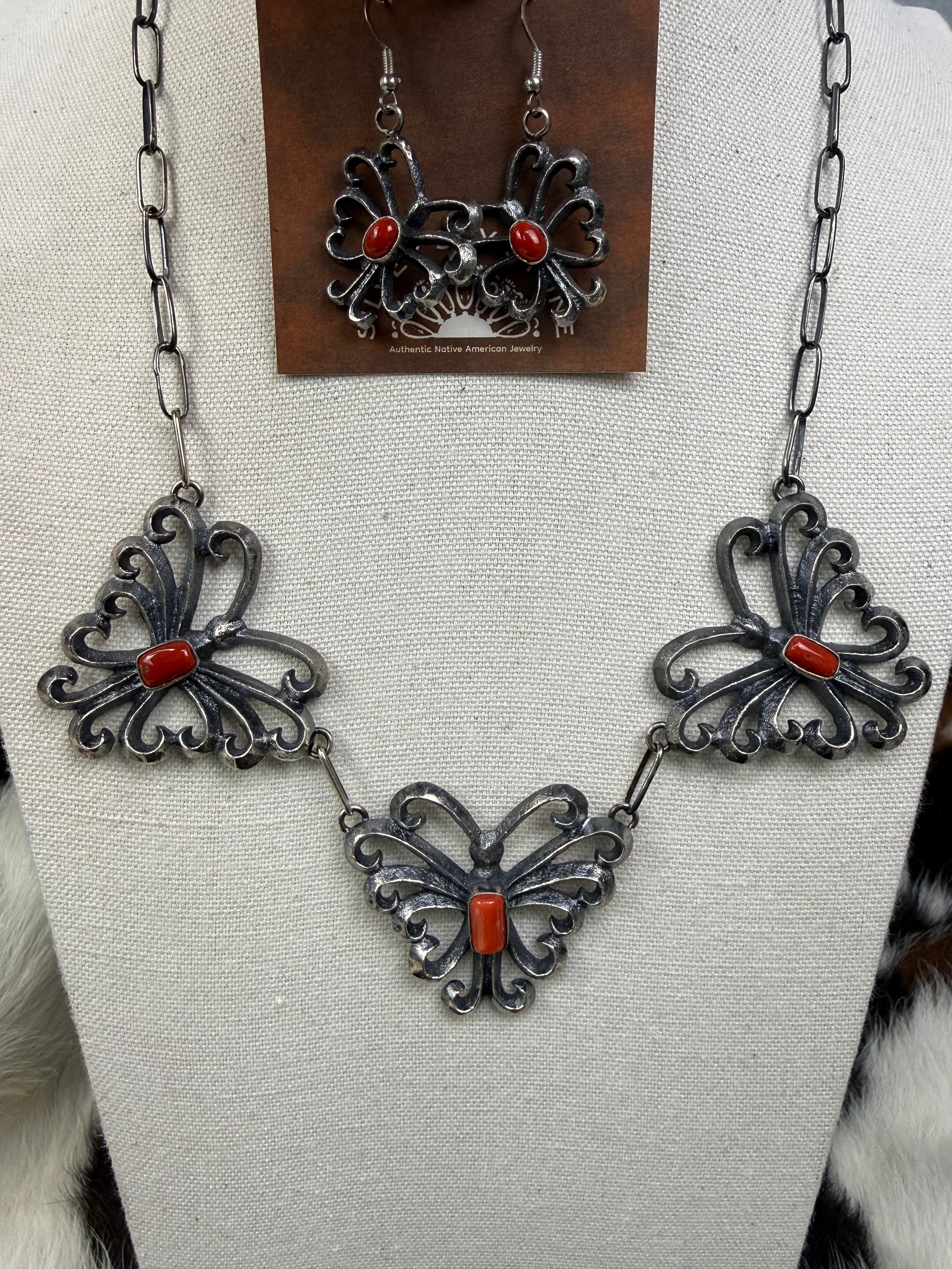 Jim Mckechto Coral Butterfly Set