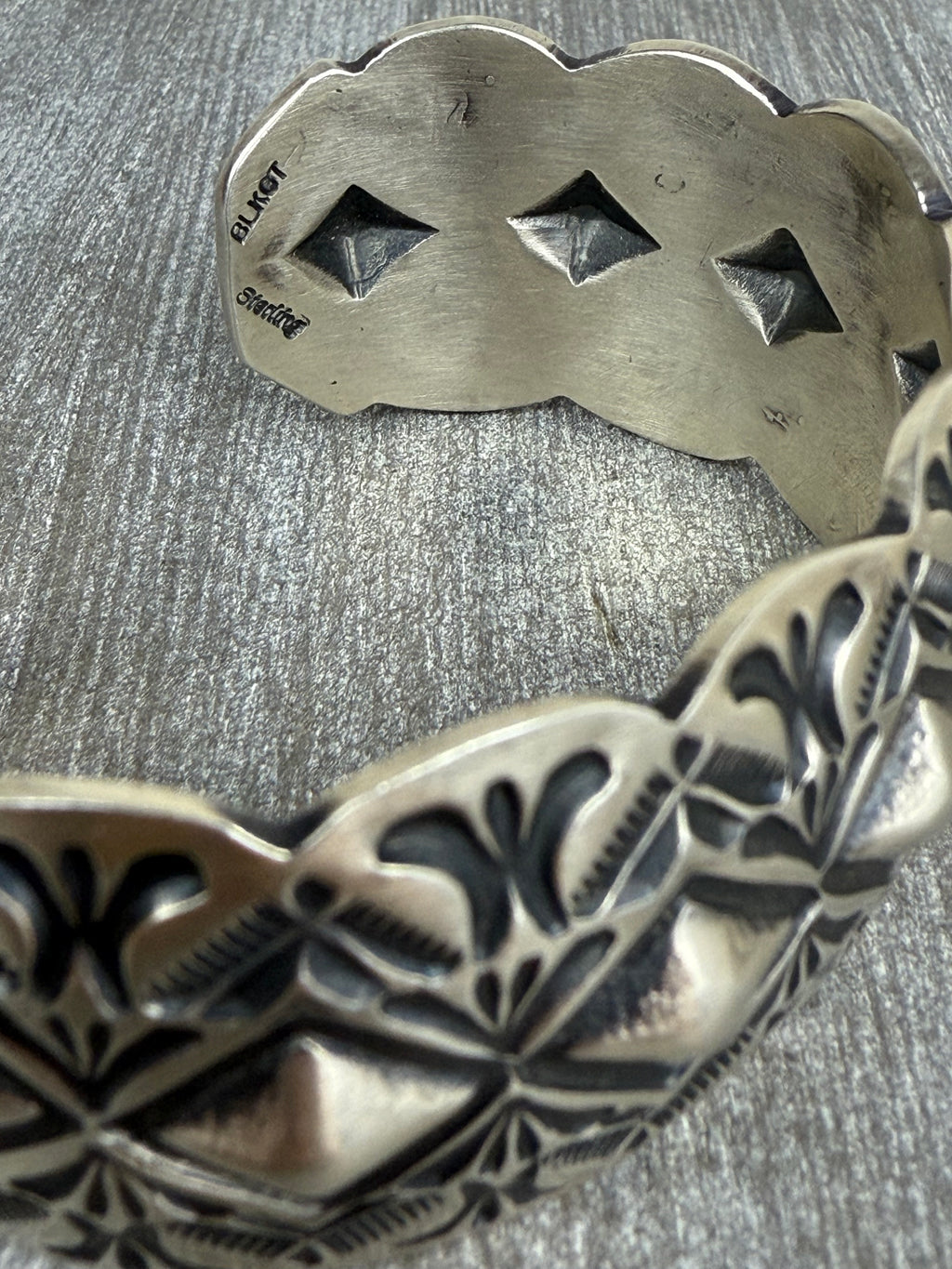 Jennie Blackgoat Sterling Cuff