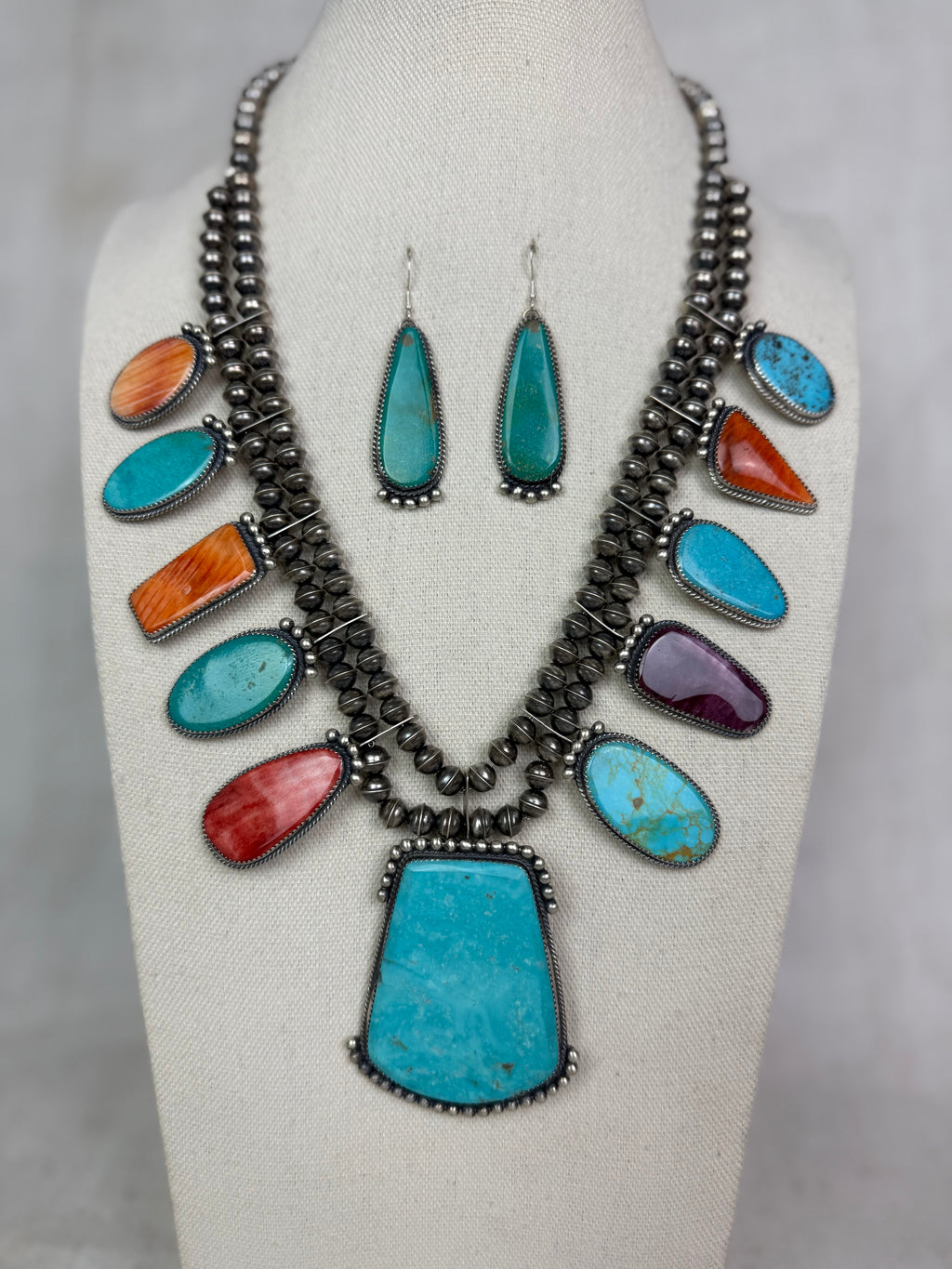 Betty Joe Turquoise & Spiney Oyster Set