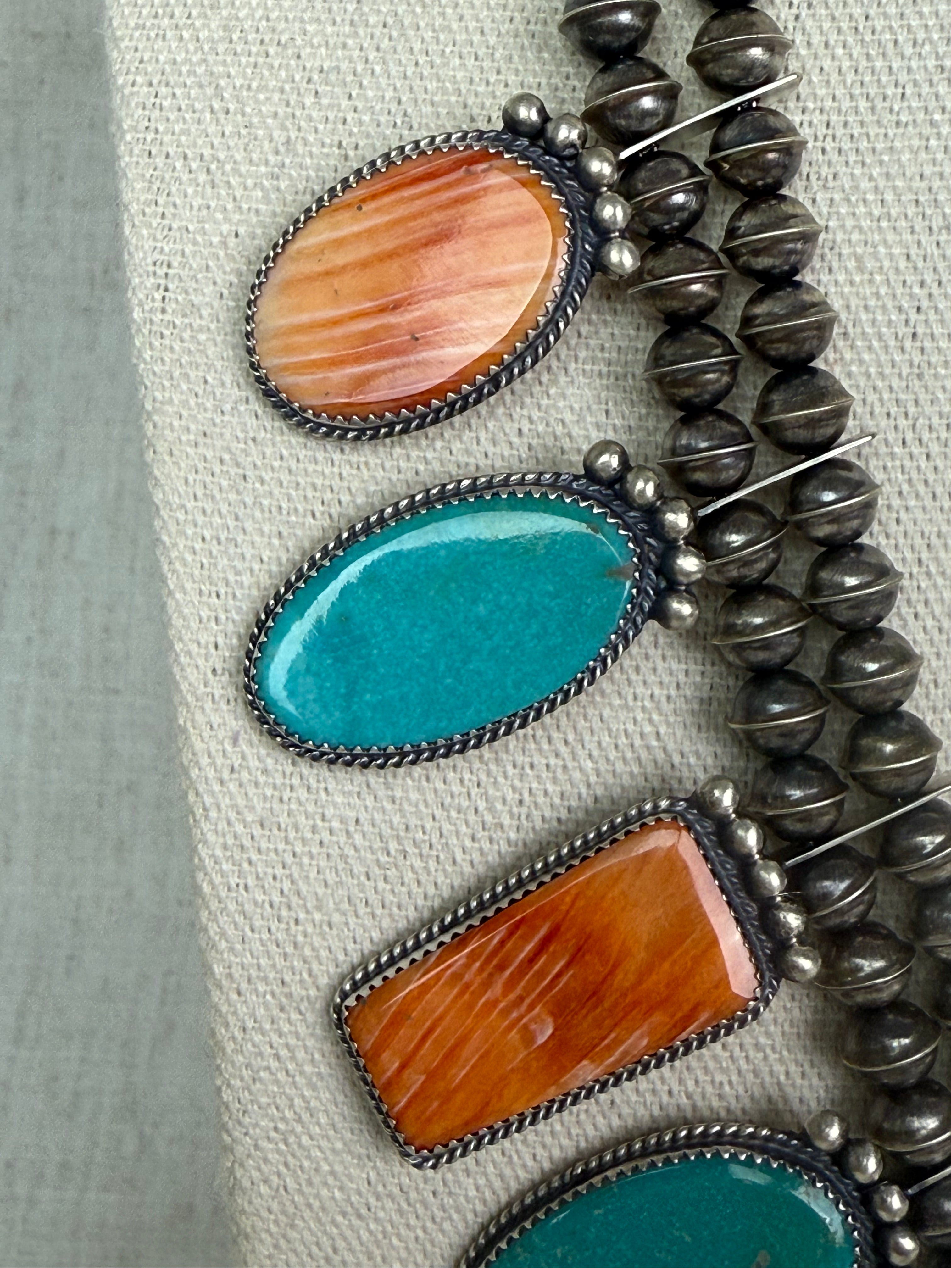 Betty Joe Turquoise & Spiney Oyster Set