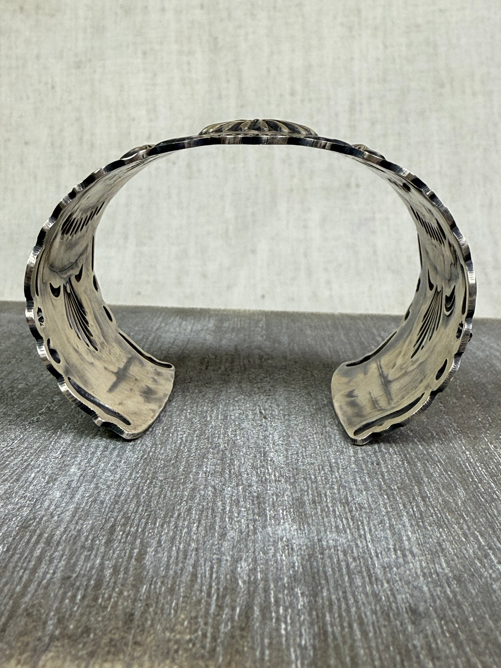 Eugene Charley Wide Sterling Cuff