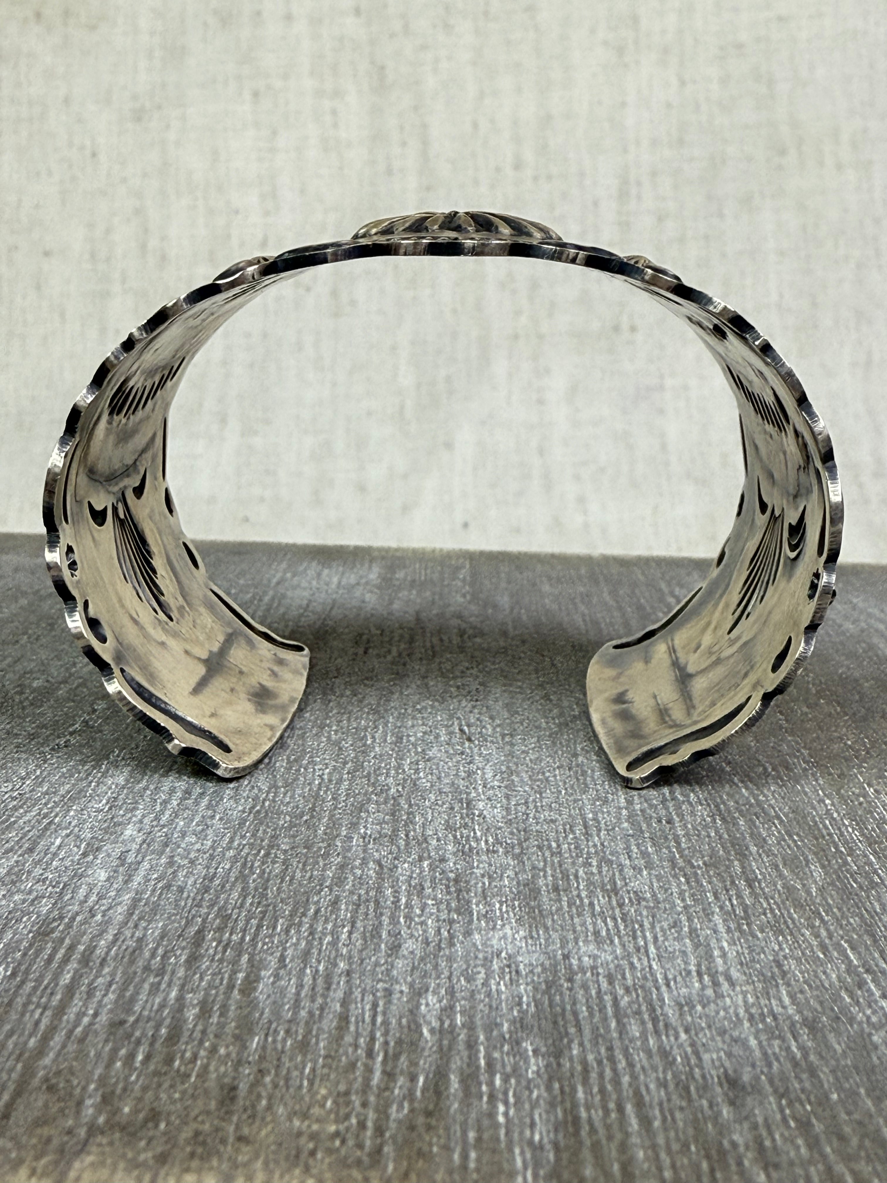 Eugene Charley Wide Sterling Cuff