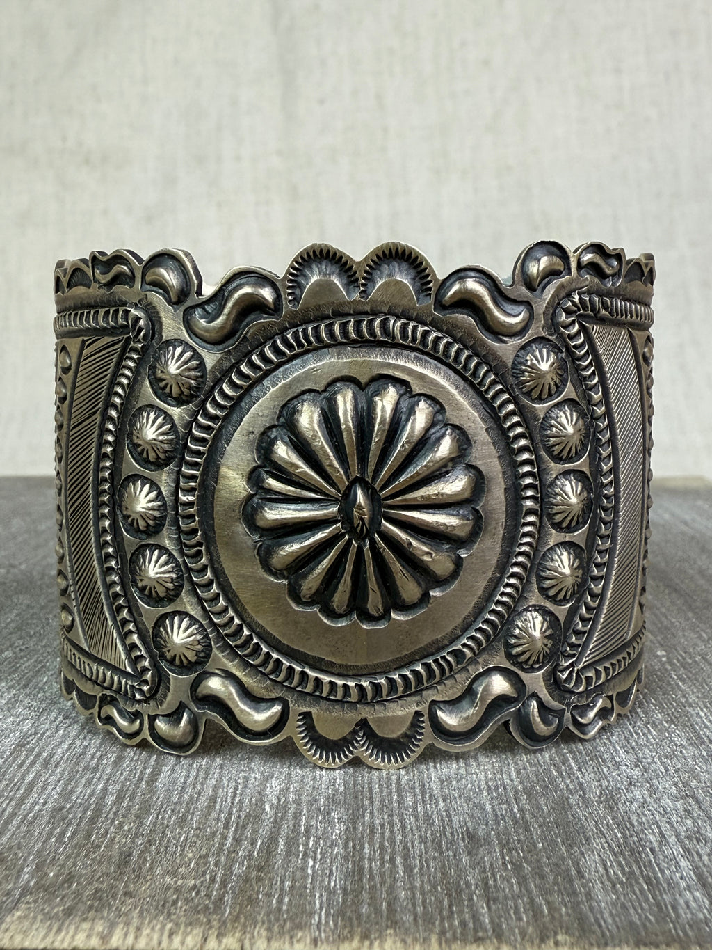 Eugene Charley Wide Sterling Cuff