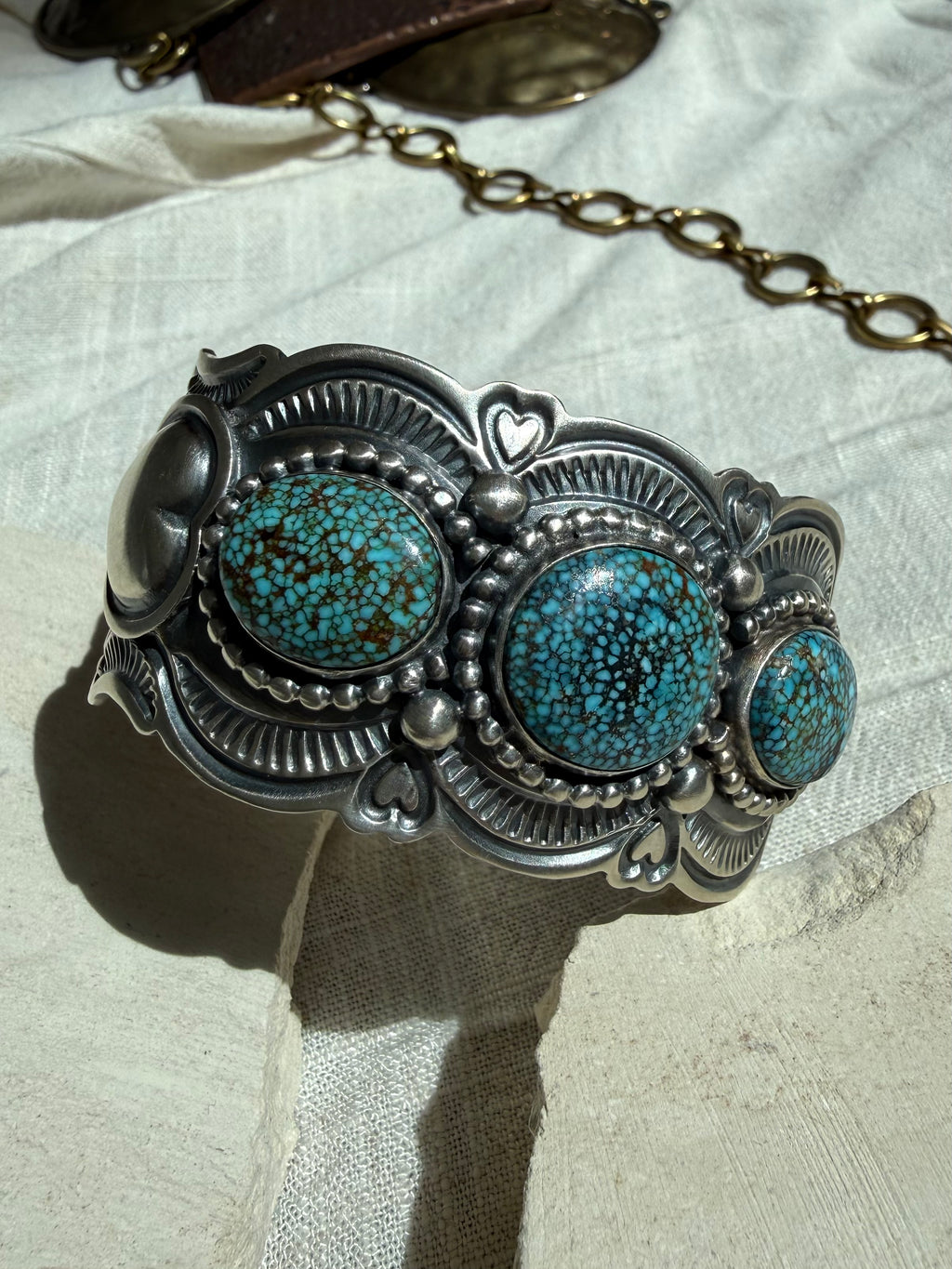 Arnold Blackgoat Heart Cuff Size 6