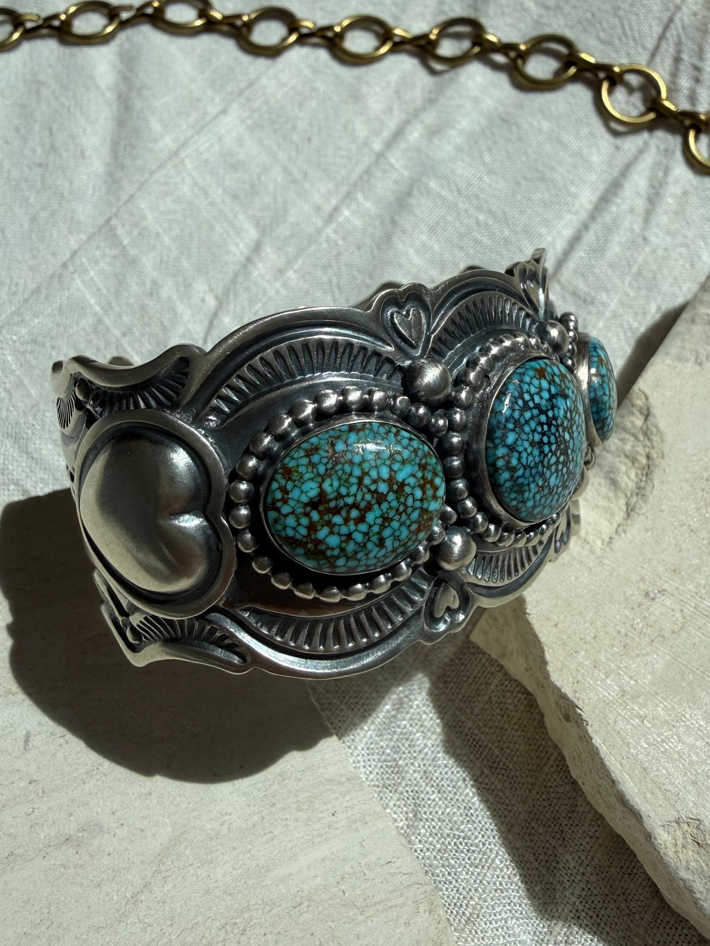 Arnold Blackgoat Heart Cuff Size 6