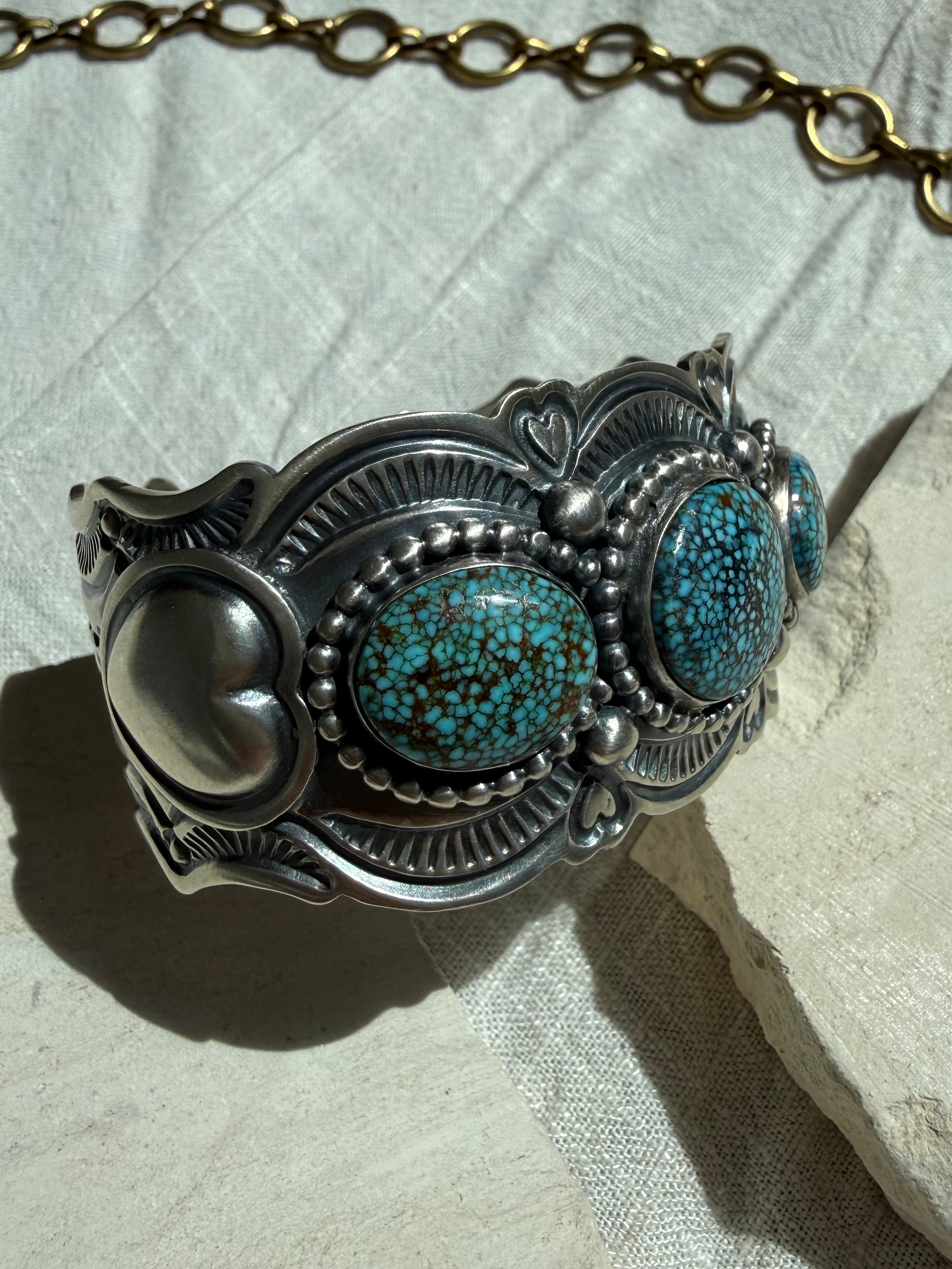 Arnold Blackgoat Heart Cuff Size 6