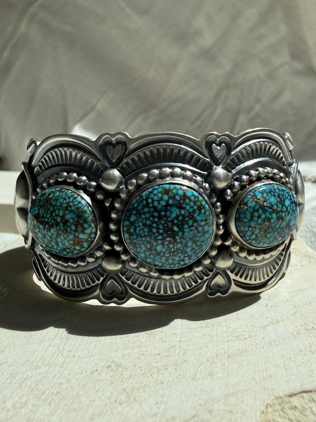 Arnold Blackgoat Heart Cuff Size 6