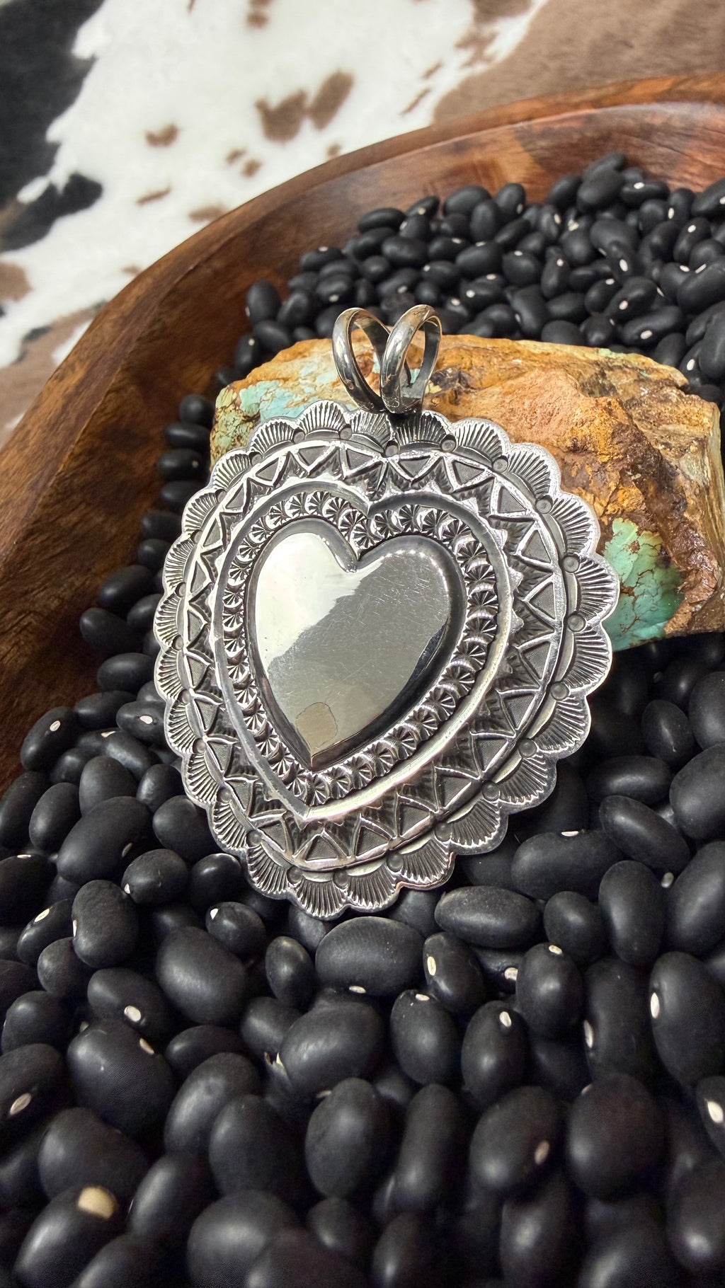 Sunshine Reeves Heart Pendant Large