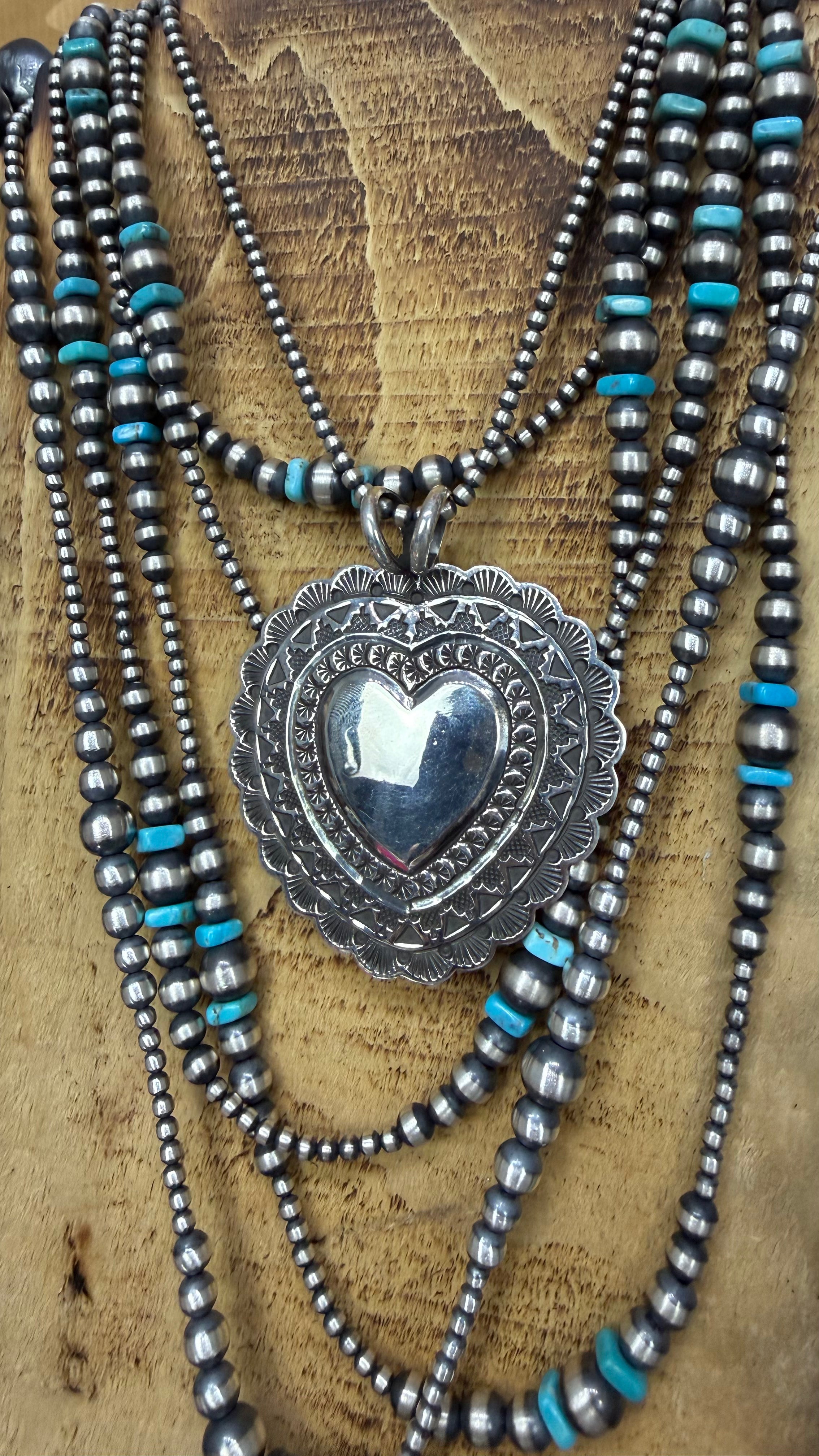 Sunshine Reeves Heart Pendant Large