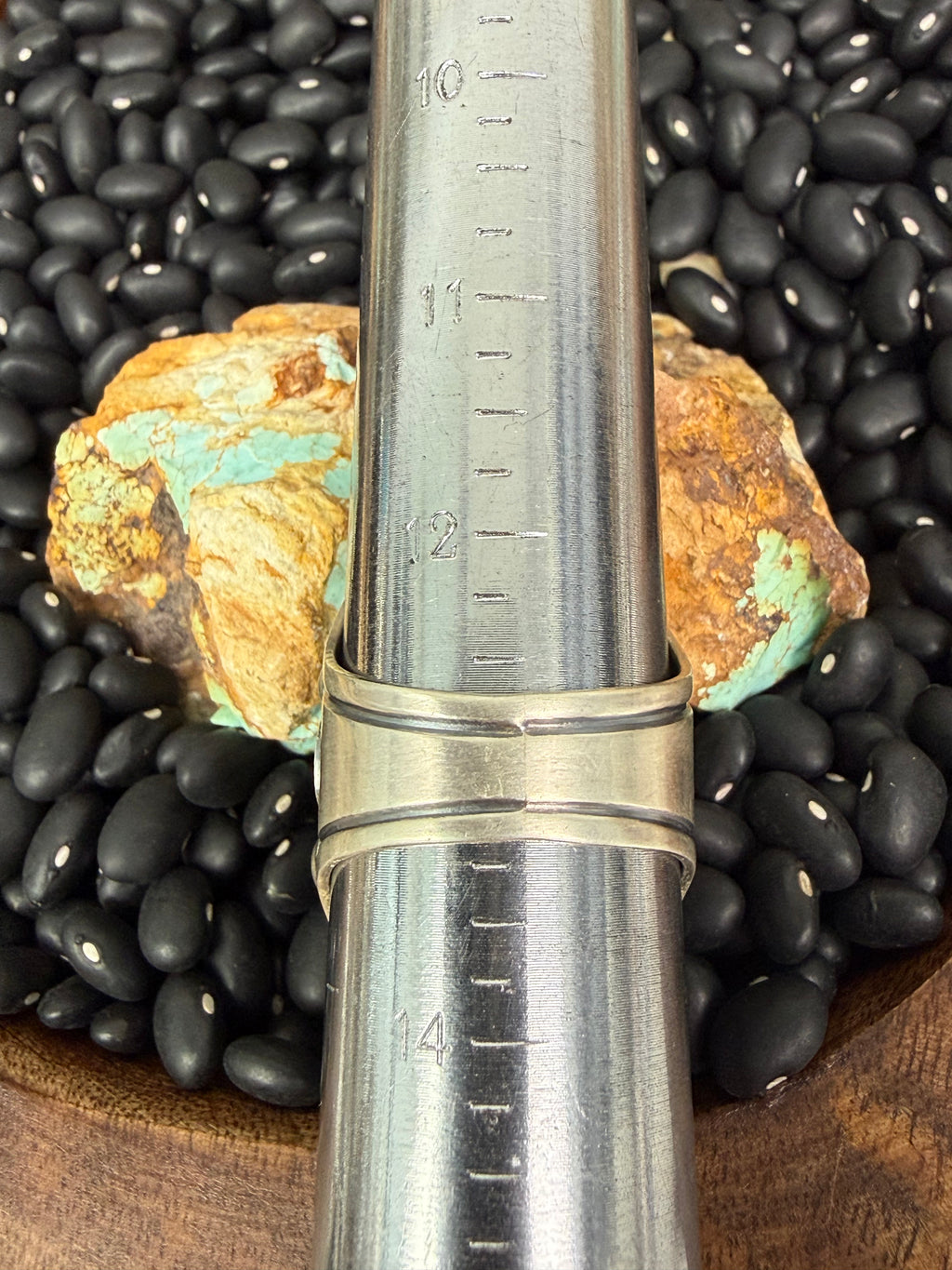 Derrick Gordon Turquoise Ring Sz 12.75
