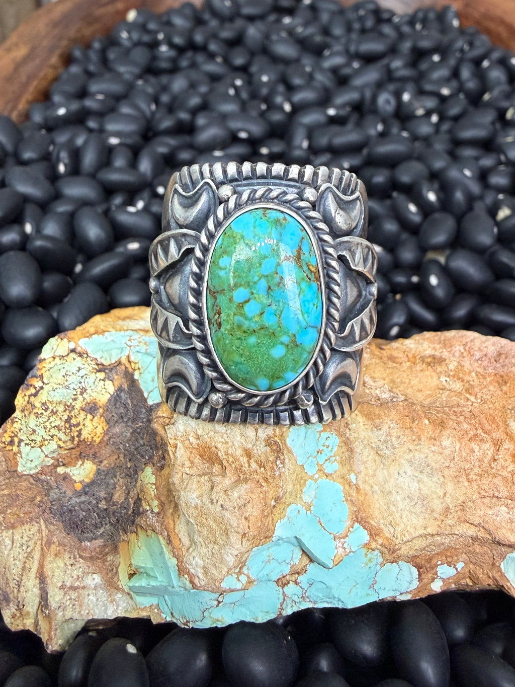 Derrick Gordon Turquoise Ring Size 12