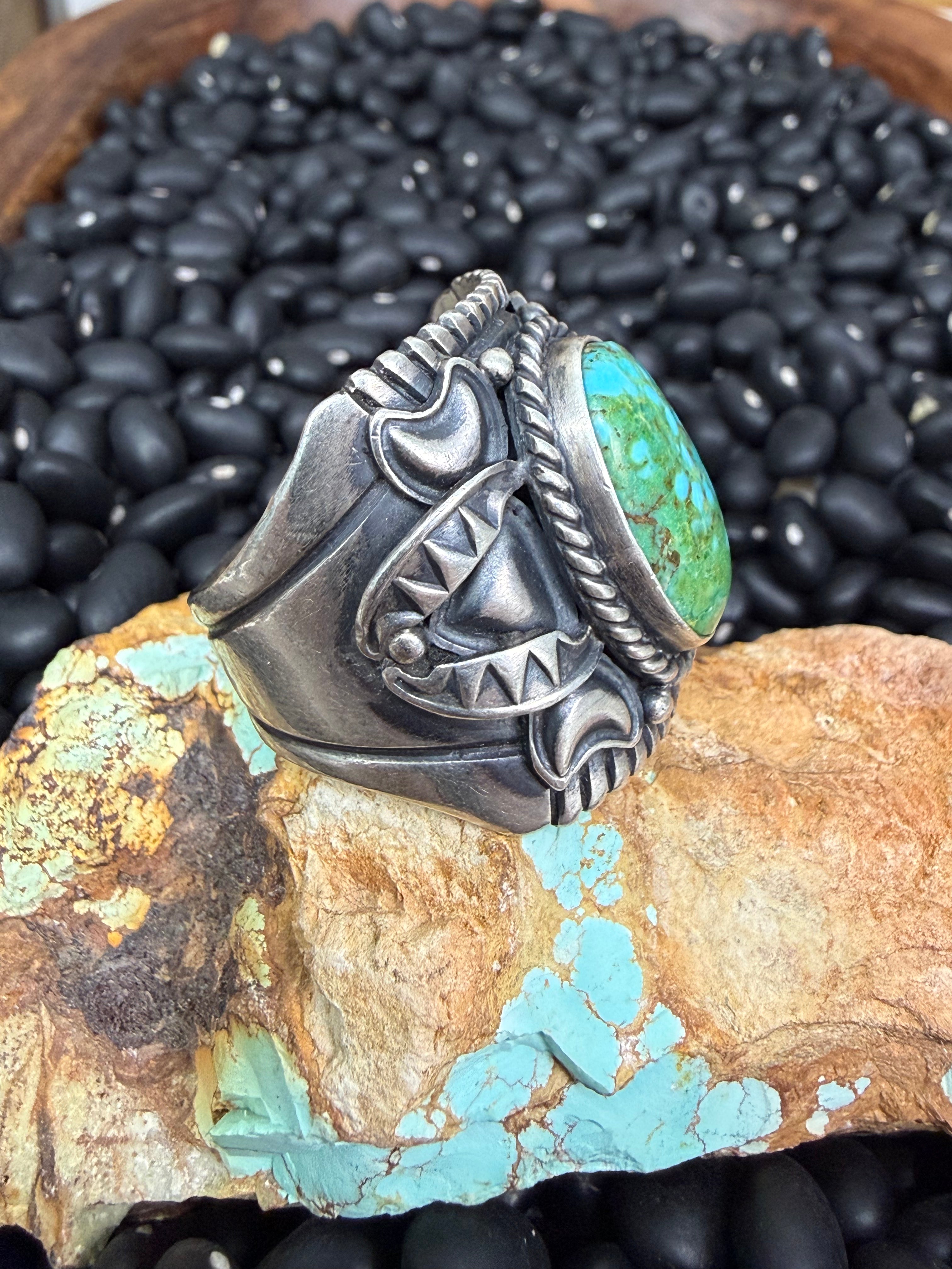 Derrick Gordon Turquoise Ring Size 12