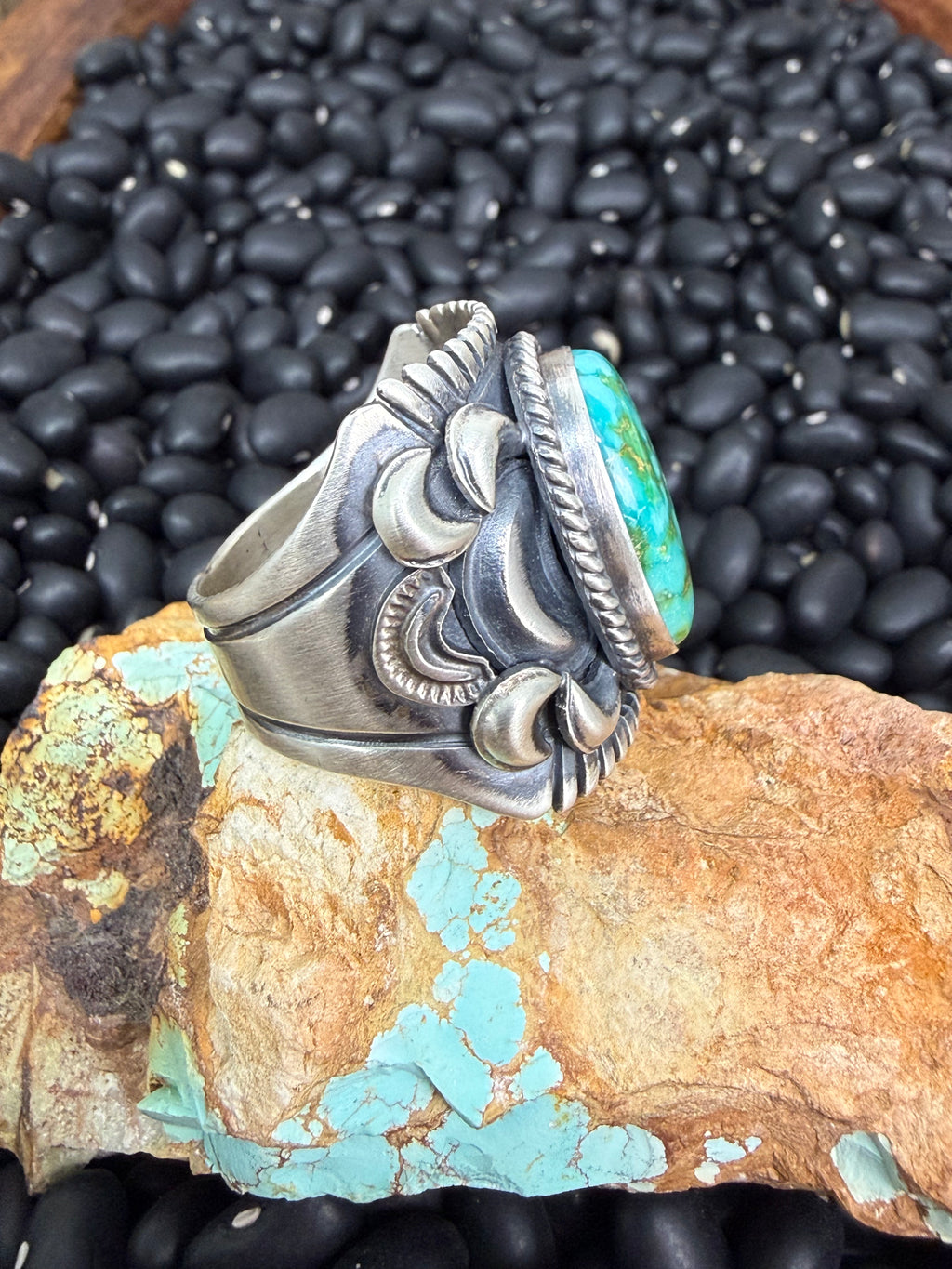 Derrick Gordon Turquoise Ring Size 10.75