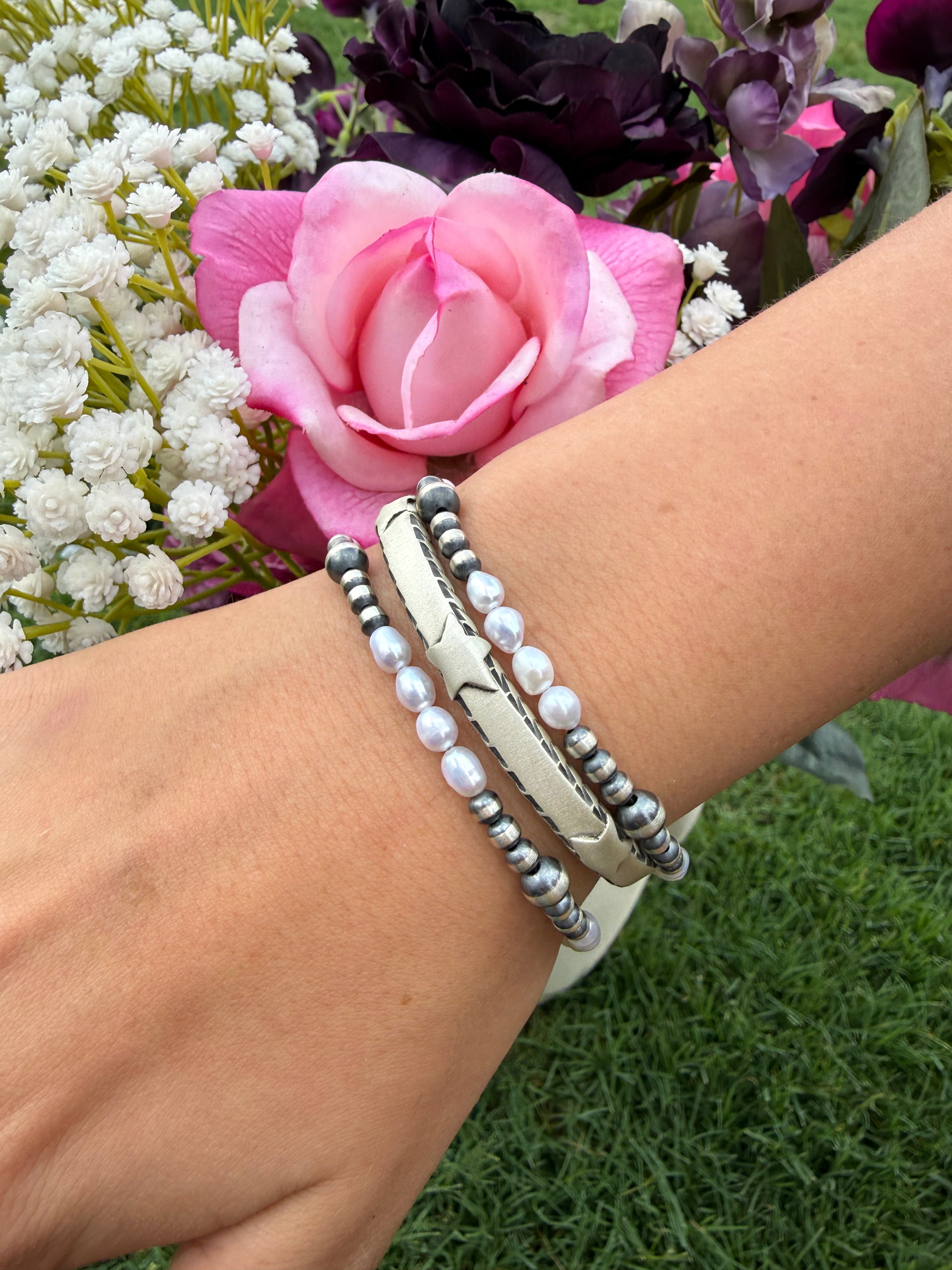 Derrick Cadman Sterling Star Cuff