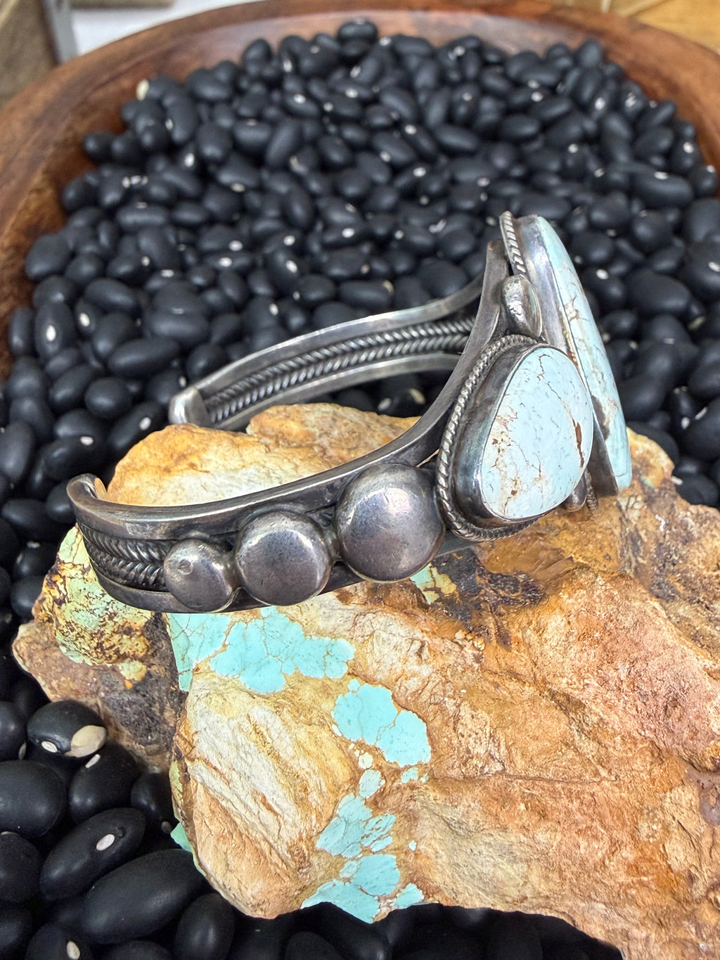 Dry Creek Sterling Cuff Signed Ida M. Size 6