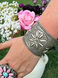 Herman Smith Wide Sterling Cuff