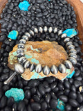 Preston Haley Handmade Navajo Pearl Stretch Bracelet