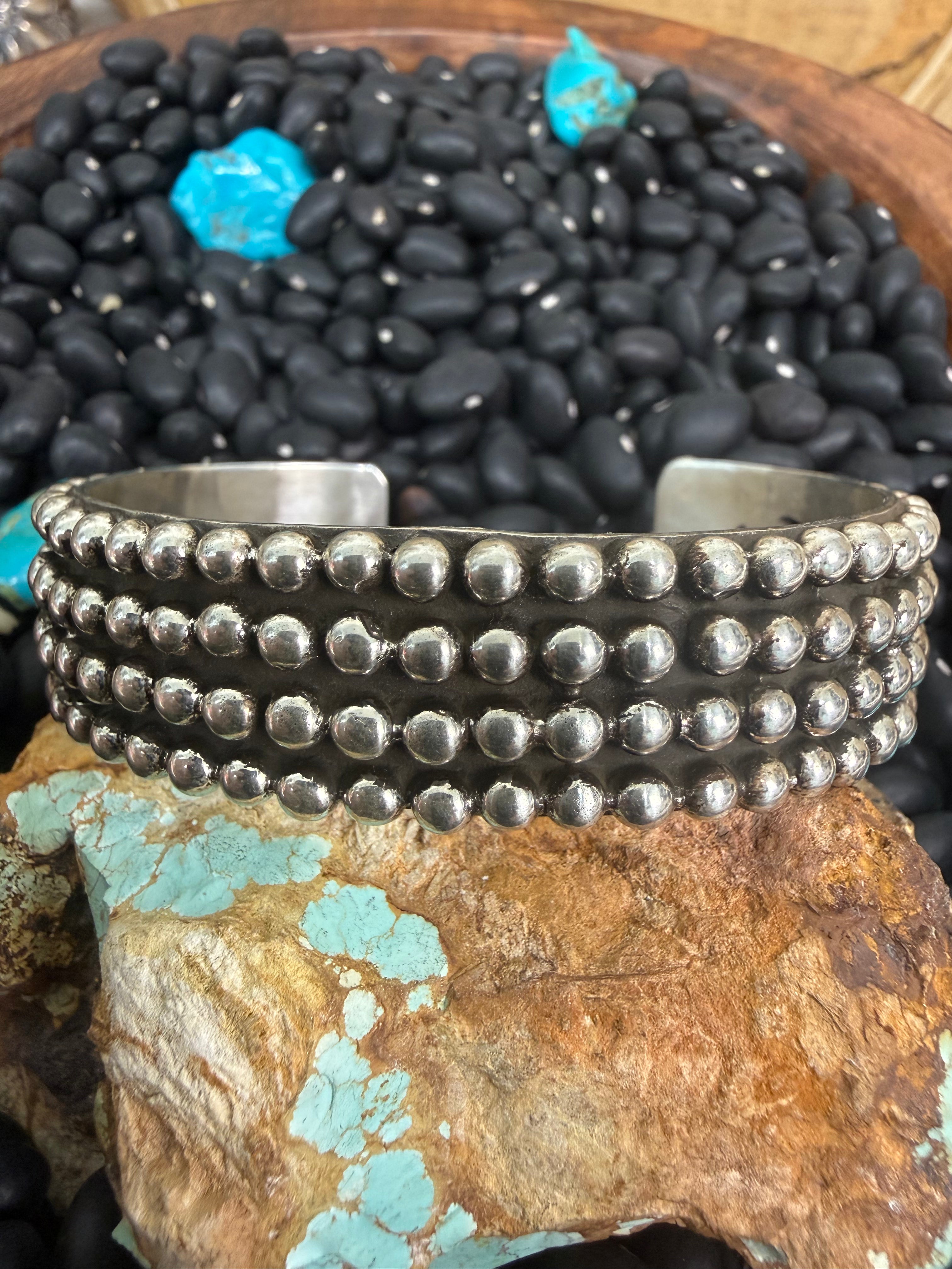Ronnie Willie Sterling Silver Bubble Cuff