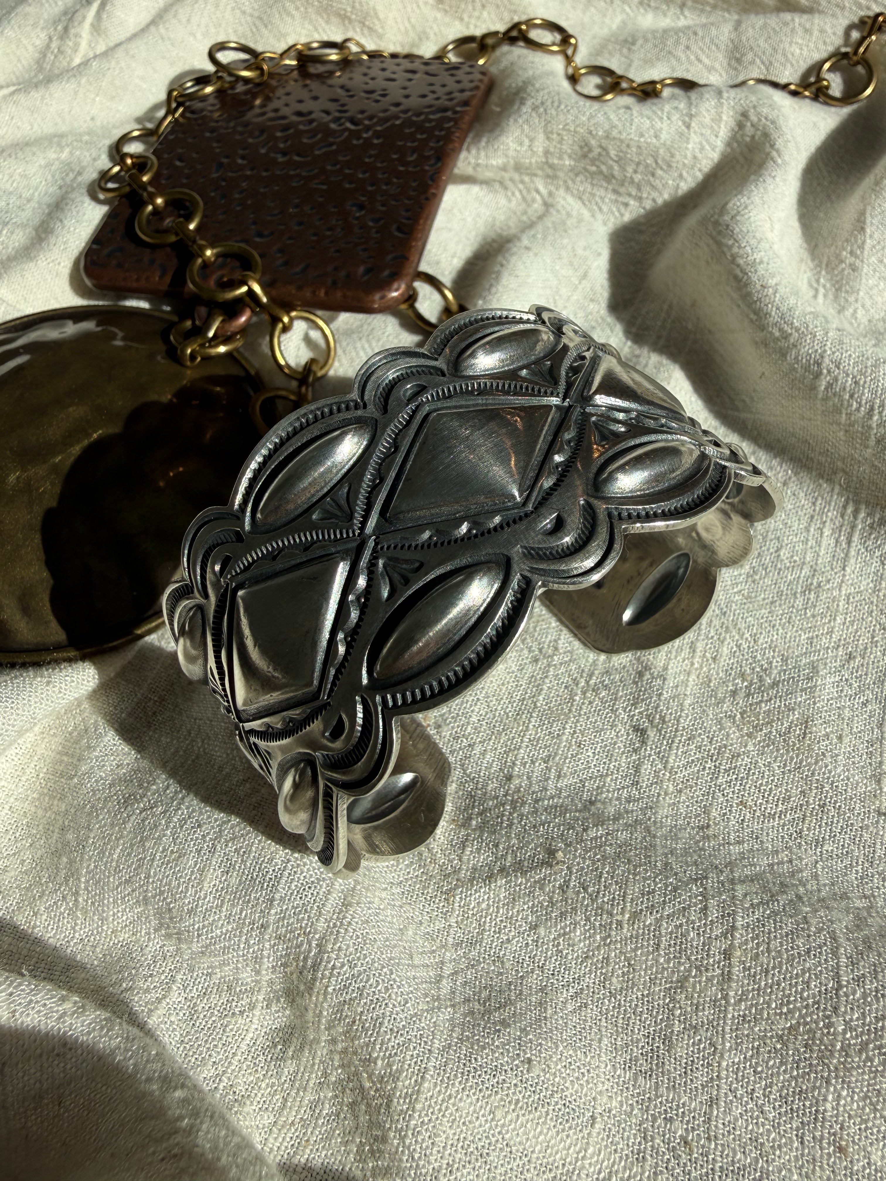 Roland Dixon Sterling Silver Cuff