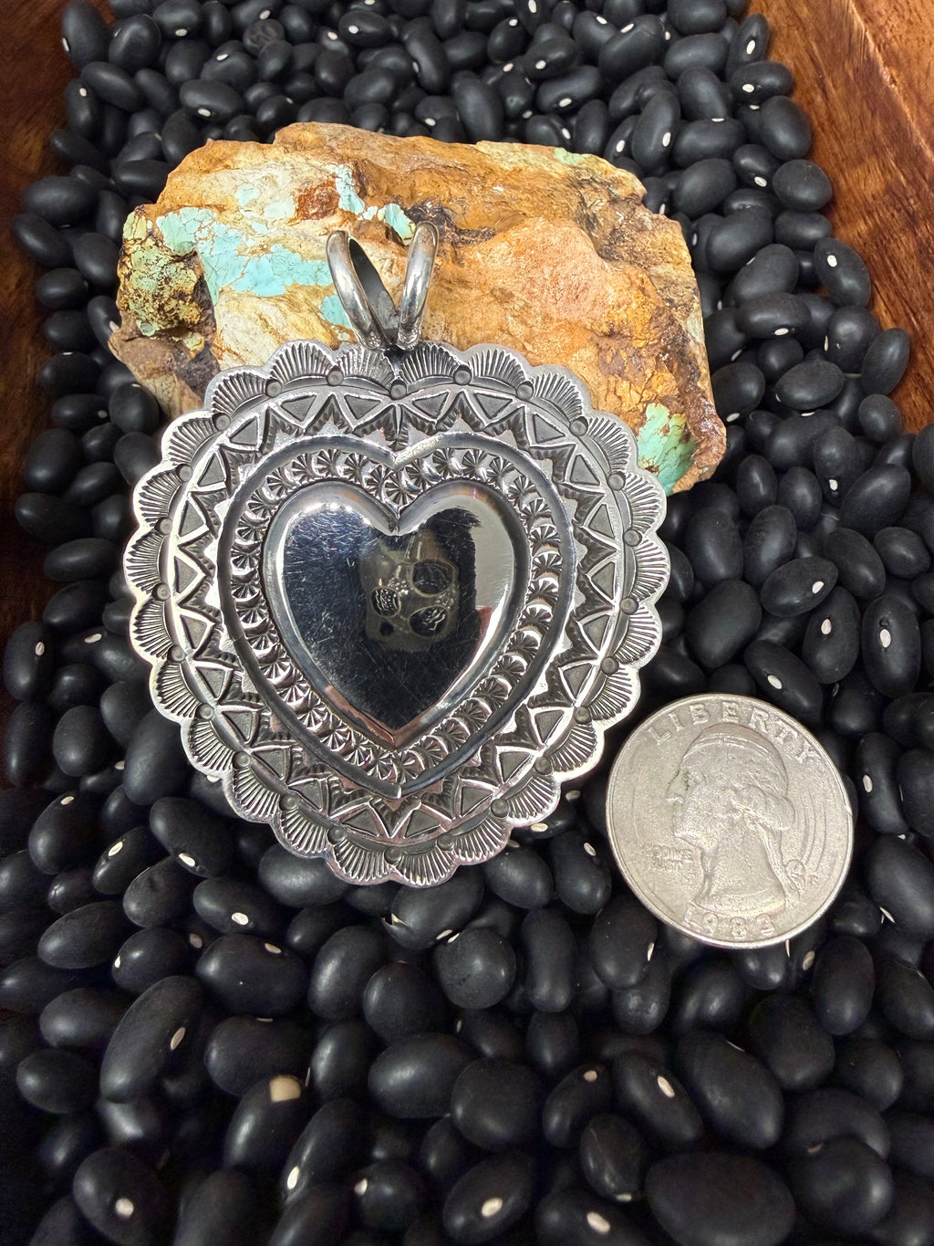 Sunshine Reeves Heart Pendant Large