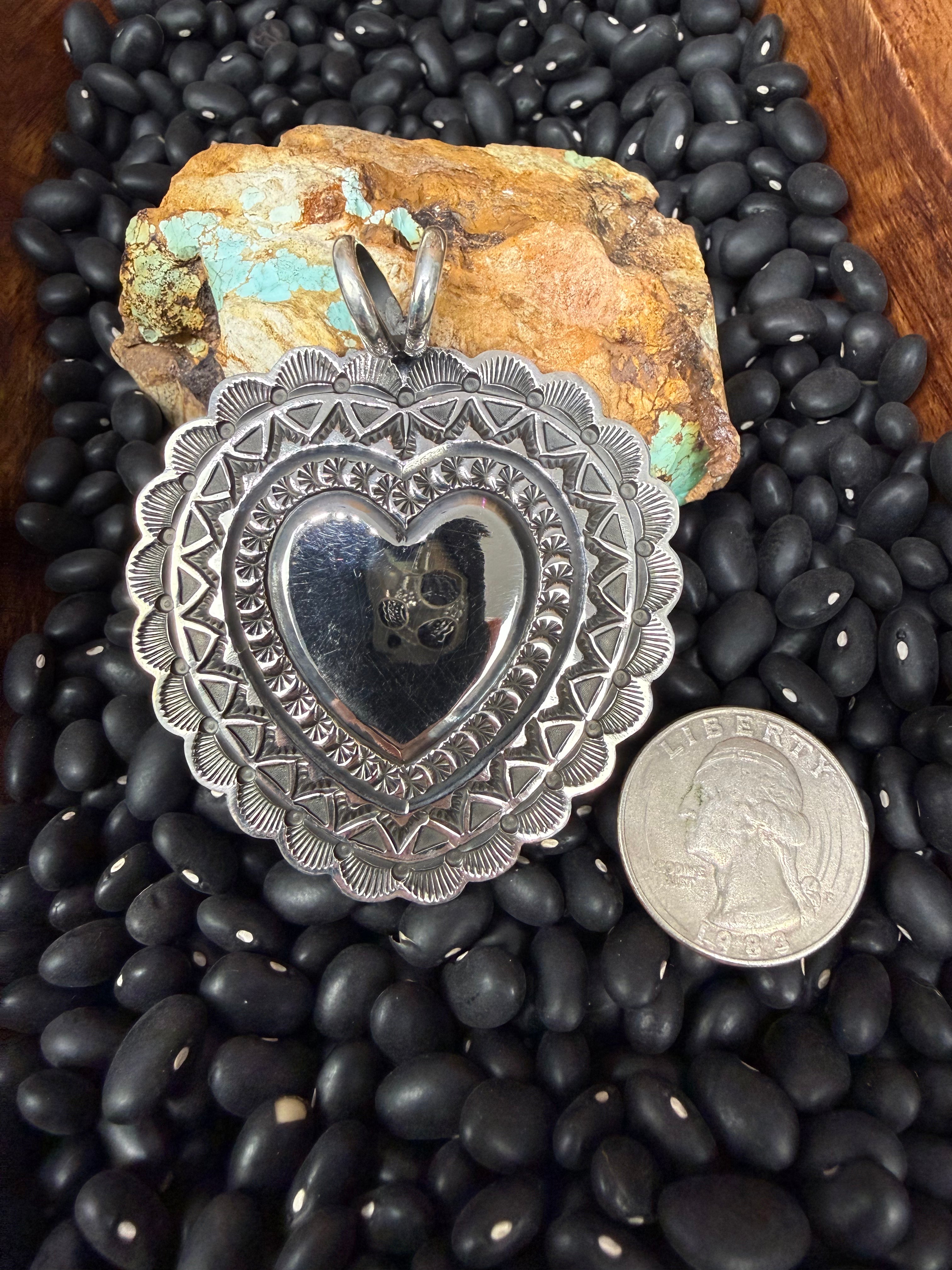 Sunshine Reeves Heart Pendant Large