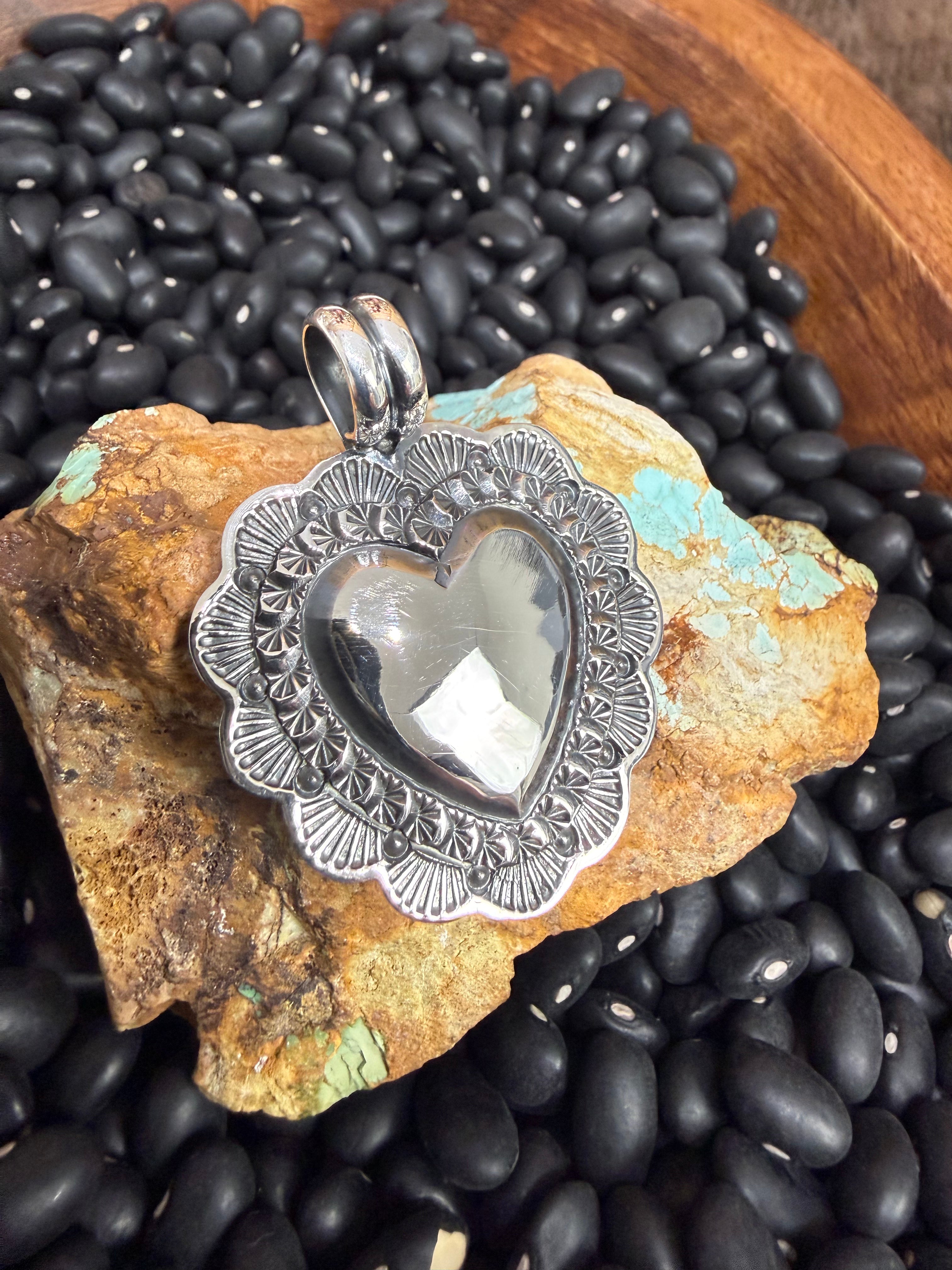 Sunshine Reeves Heart Pendant Small ￼