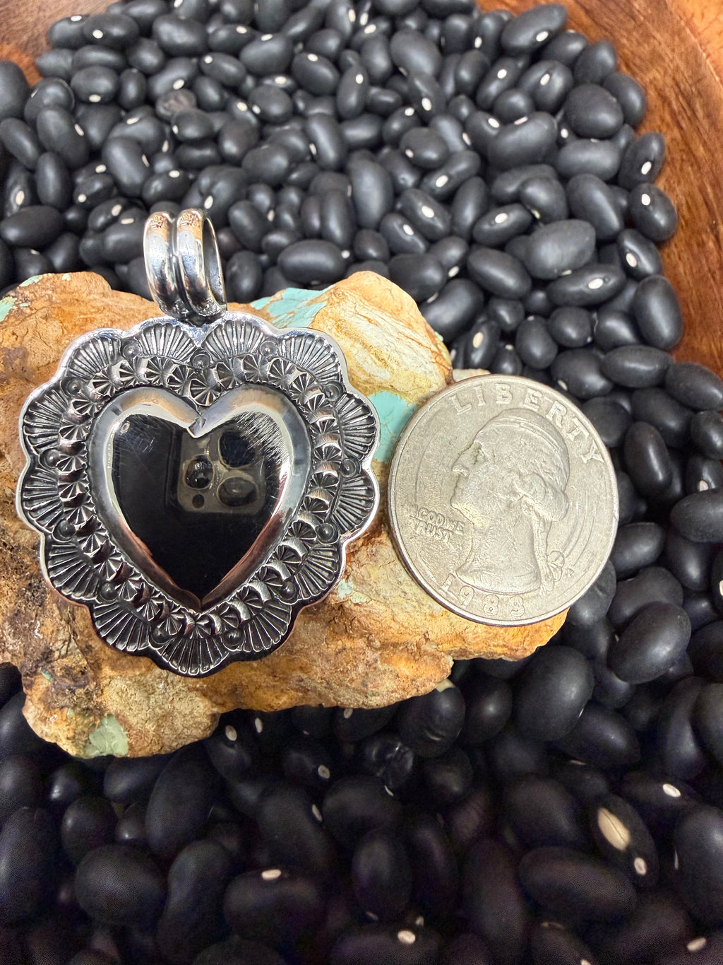 Sunshine Reeves Heart Pendant Small ￼
