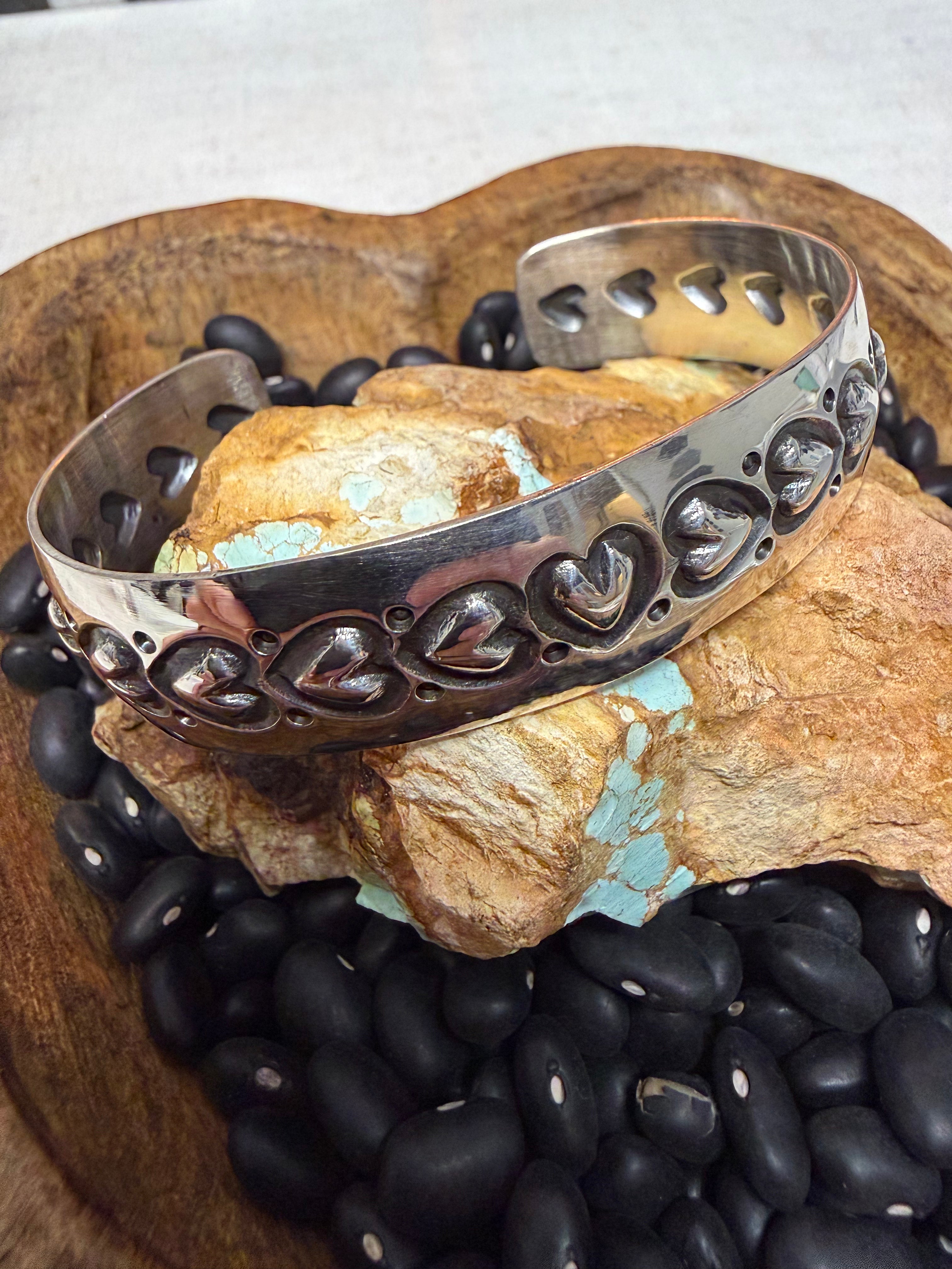 Sunshine Reeves Heart Dot Cuff