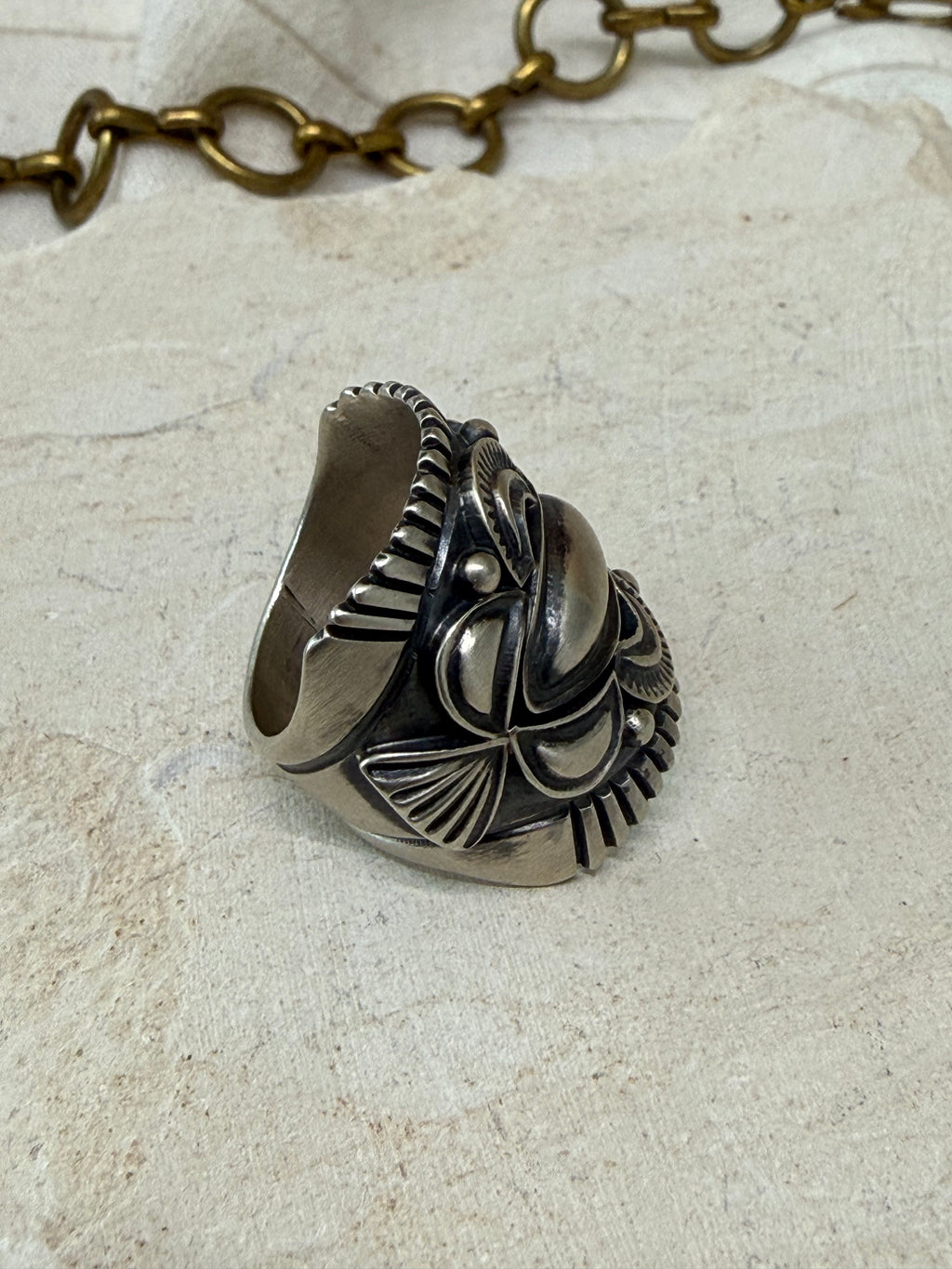 Derrick Gordon Sterling Silver Ring Size 5.5