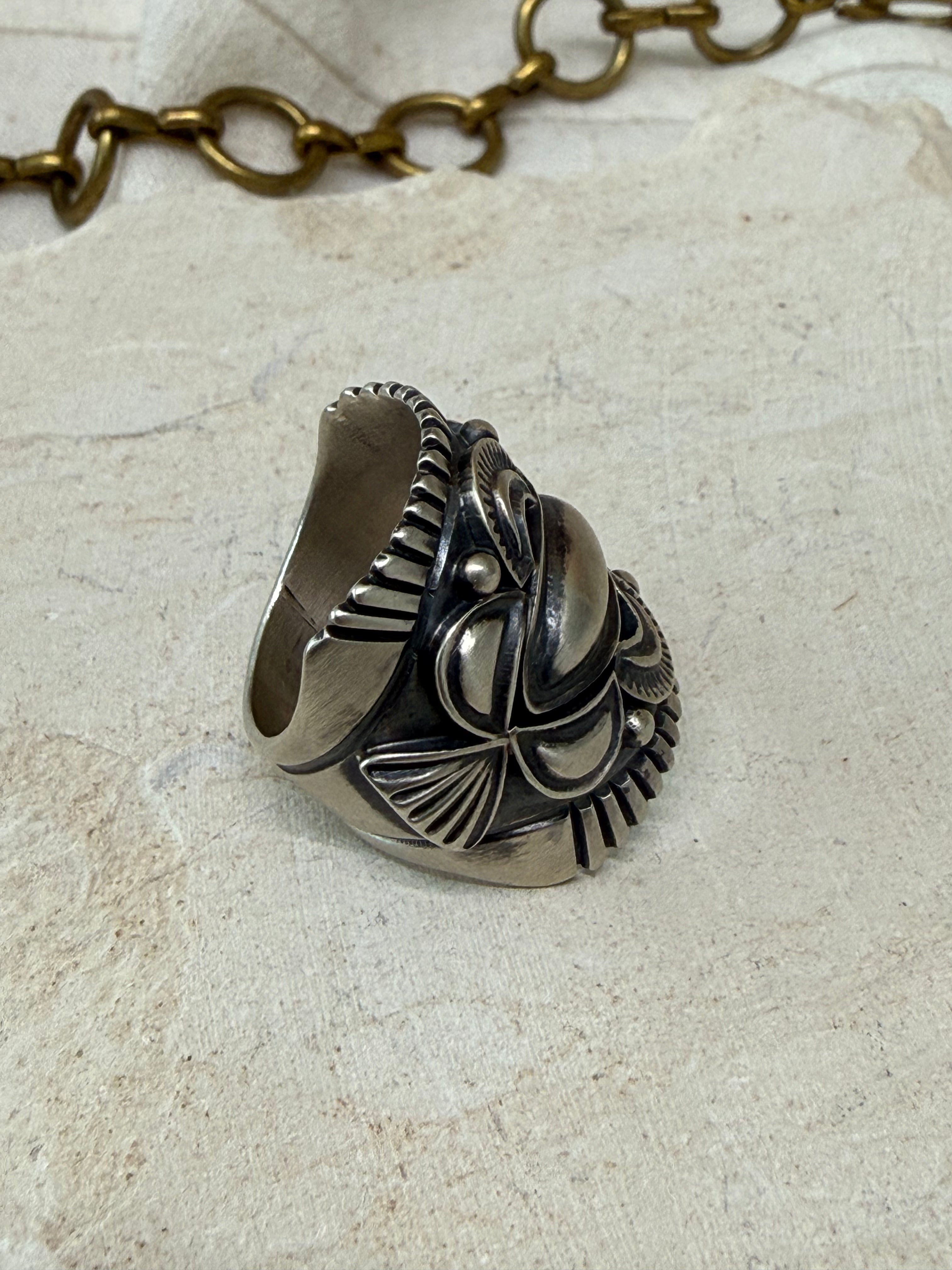 Derrick Gordon Sterling Silver Ring Size 5.5