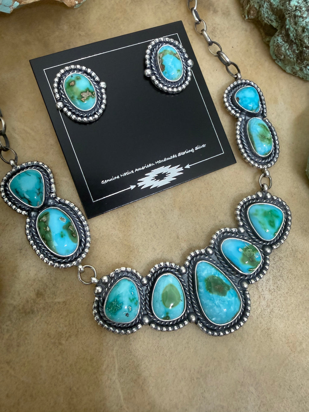 Fred Francis Sonoran Turquoise Necklace Set