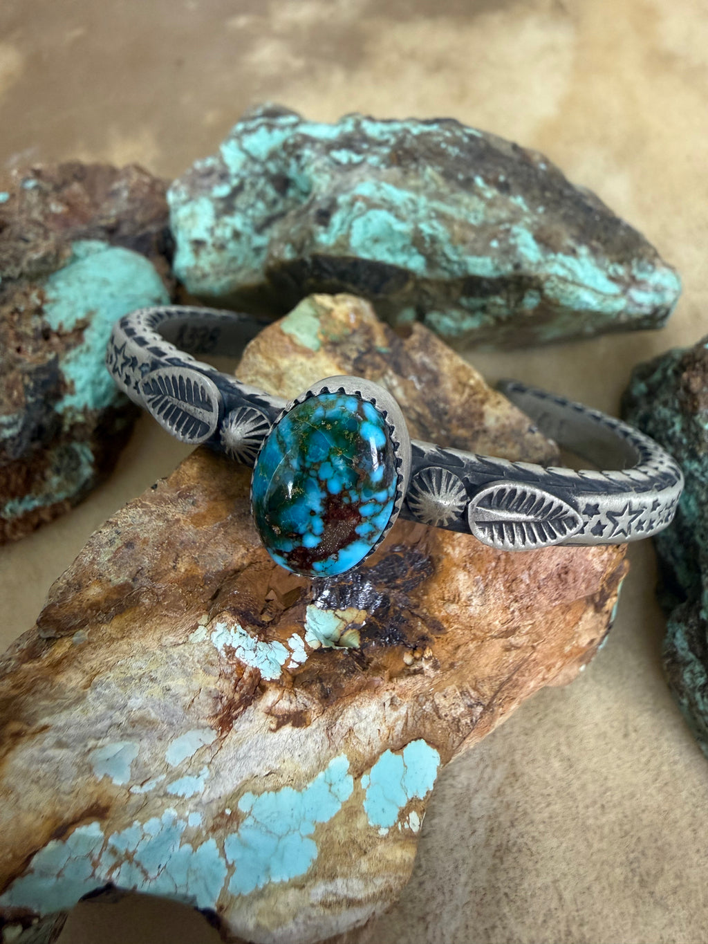 Derrick Cadman Turquoise Cuff