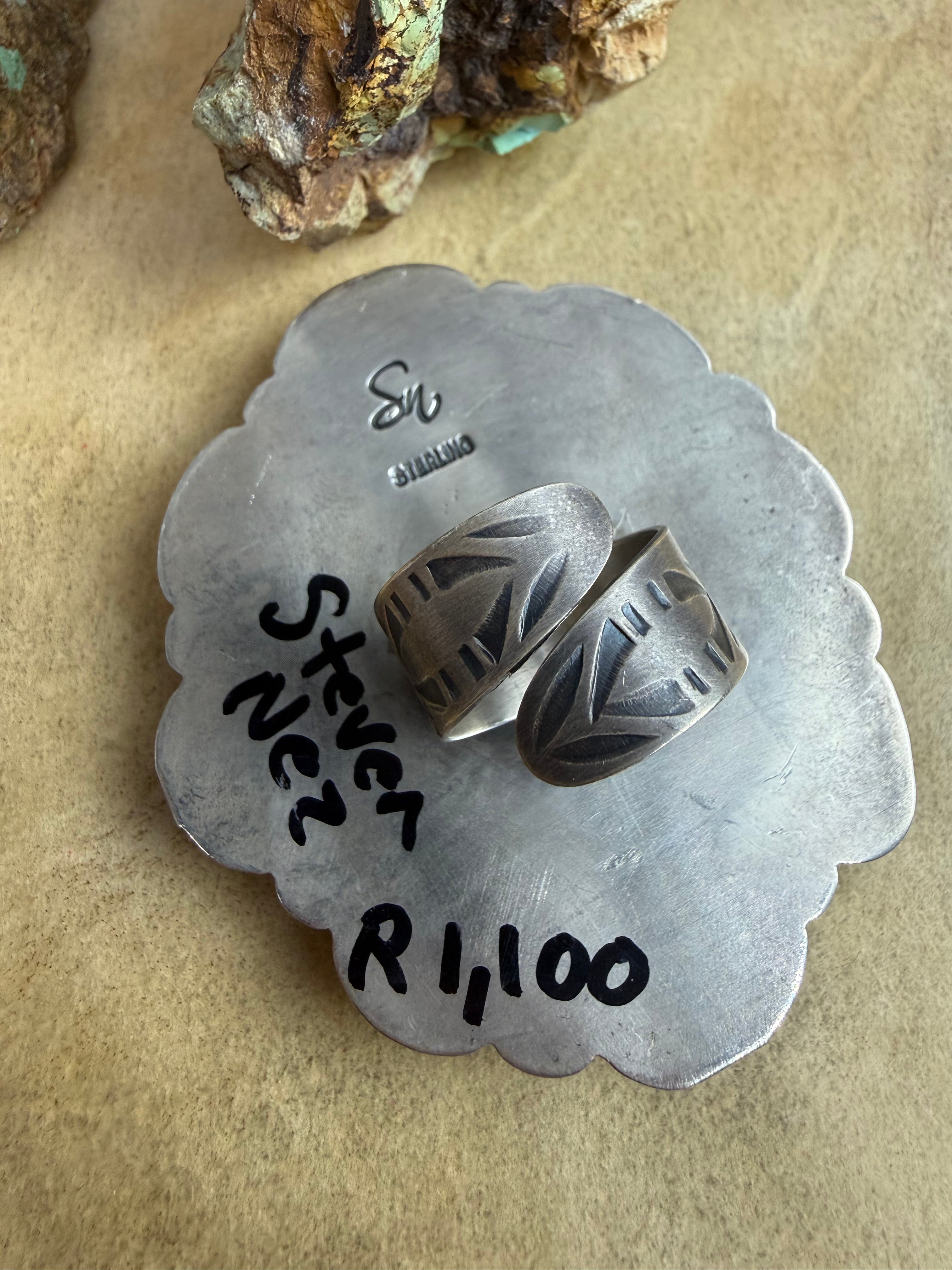 Sonoran Turquoise Cluster Adjustable Ring