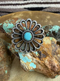 Sonoran Turquoise Ring Sz 8.5 by Aaron Anderson