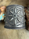 Herman Smith Wide Sterling Cuff
