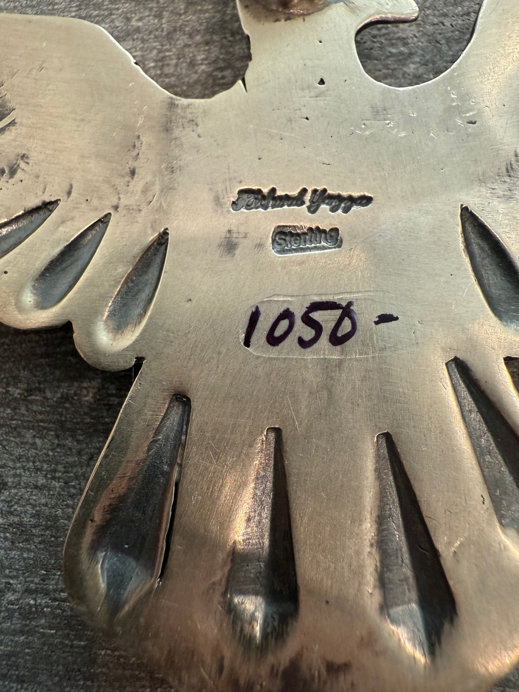 Richard Yazza Thunderbird Pendant