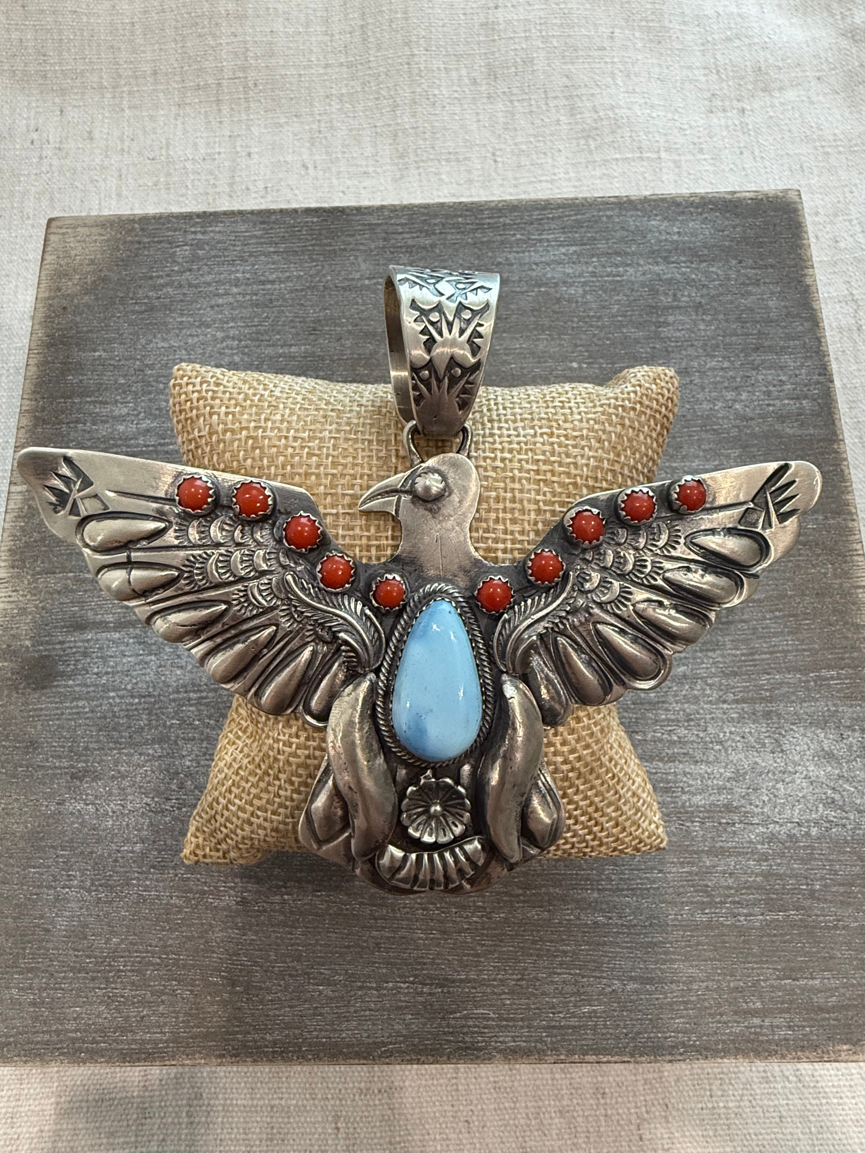 Richard Yazza Thunderbird Pendant